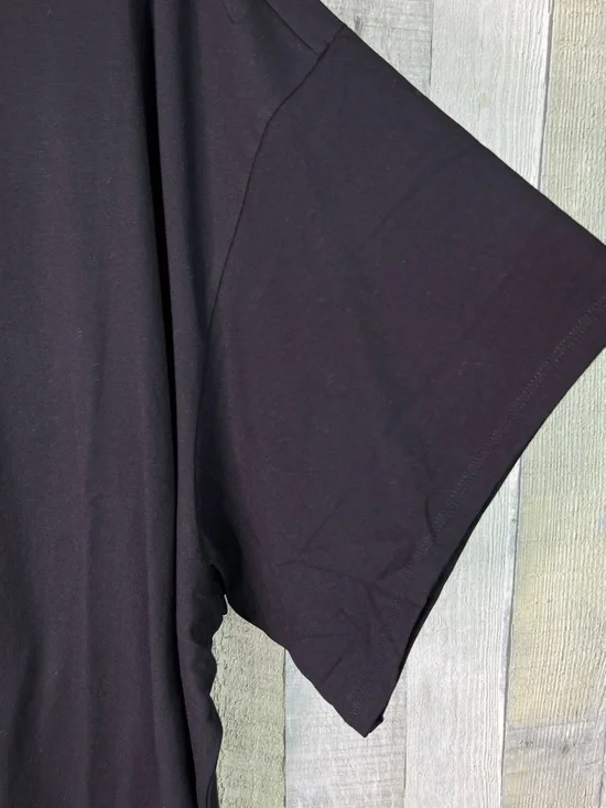 Torrid Sz 5(5X)(28)Cotton Jersey Floral Cutout Relaxed Short Sleeve Crewneck Top - Picture 7 of 11